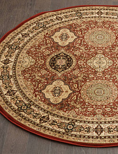Ковер IZMIR d101 RED Круг