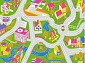 Детский 3D ковер с дорогами КИНДЕР Городок с дорогами 52810