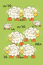 Ковер детский СВЕТЯЩИЙСЯ В ТЕМНОТЕ Night Flash 1163  0644 70