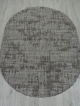 Ковер KAIR S144 DARK GRAY Овал