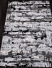 Ковер Valentino Y504A LIGHT GREY SHIRINK / BLACK