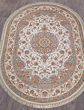 ARAVIA D158 CREAM-BLUE Овал