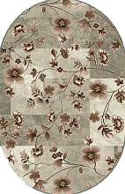 с ЦВЕТАМИ КАШЕМИР F-50202-37 ОВАЛ