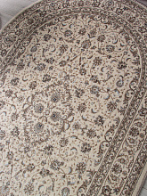 Ковер VALENCIA DELUXE F014 CREAM Овал