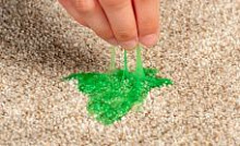 Как убрать слайм с ковра