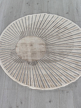 Ковер SAFIR 00837C GREY / BROWN Круг