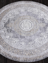 Ковер ARMINA 04073C GREY / BROWN Круг