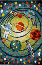 Ковер CRYSTAL LM12 BLUE