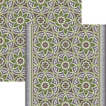 Ковровая Дорожка принт 8-ми цветное полотно p1507a6p 46