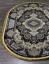 Ковер NIGIN MANOLYA IRANI 8077 NAVY Овал