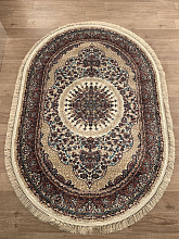 Ковер BROOKLYN 08611A CREAM / CREAM Овал