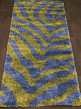 Ковер SHAGGY ULTRA s604 GREEN-BLUE