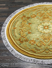 90 LINE WOOLEN HANDK-KNOTTED EG-36 YELLOW Круг