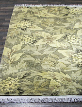 Ковер с цветами 90 LINE WOOLEN HANDK-KNOTTED 9611 NATURAL