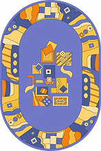 FORTUNE FULYA BLUE Овал