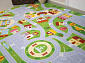 Детский развивающий 3D ковер ГОРОДОК с дорогами 86149