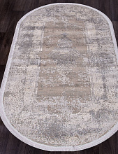 Ковер ATLAS 9307 GREY / GREY Овал