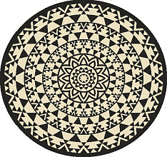 Ковер-циновка Essenza 48698 690 КРУГ