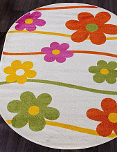 Ковер CRYSTAL 1021 CREAM Овал