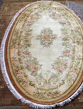 Ковер 90 LINE WOOLEN HANDK-KNOTTED SHD-13 272 Овал