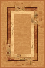 Ковер ISFAHAN LEO sahara ОВАЛ 