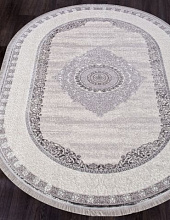 Ковер ALFANI 0T209RG GREY / GREY Овал