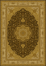 Ковер из вискозы Comtesse 02M043 coffe gold