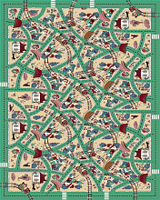 Ковер Радуга 76-03