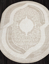 Ковер ARMINA 04088A BROWN / BROWN Овал