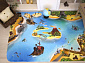 Детский развивающий 3D ковер Пираты Карибского Моря 86022