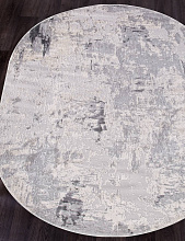 Ковер TOKIO 15456A D.GREY / L.GREY Овал