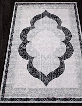 Ковер Valentino Y502A LIGHT GREY SHIRINK / BLACK