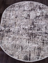 Ковер ROXANNE 17105 L.GREY / D.GREY Овал