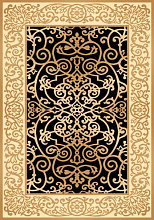 IZMIR D469 BLACK-BEIGE 3