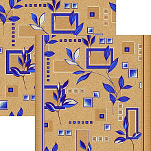 Ковер принт обр 8-ми цветное полотно p1166a2p 37