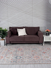 Ковер низковорсовый нескользящий LAVIN AB805A BEIGE / MULTI