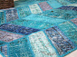 Персидский ковер ручной работы Vintage Like Me Patchwork JEANS