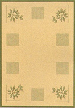 Ковер-циновка  COTTAGE 1919 1E01 natural/oliv