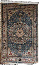 Ковер Tibet SILK & SILK S-06 BEIGE / NAVY