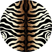 VISION DELUXE d053 BLACK-CREAM Круг