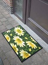 Грязезащитный коврик Modemo 300074 ромашки