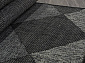 Ковер-циновка INDIGO S118 D.GRAY-BLACK