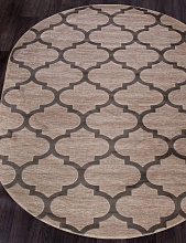 Ковер MEGA CARVING WK d422 BEIGE Овал
