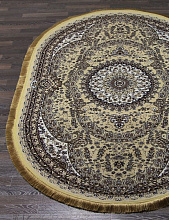 NIGIN MANOLYA IRANI 8075 BEIGE Овал