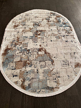 RODOS 7652A L.BLUE / WHITE Овал