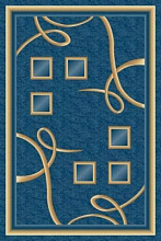 Ковер PACIFIC CARVING 0512 NAVY / D.BEIGE